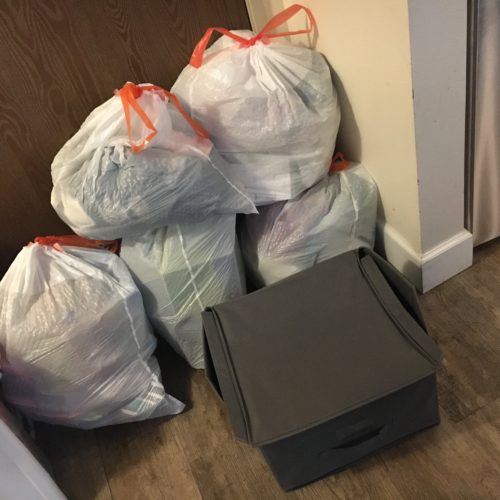 bags of clutter