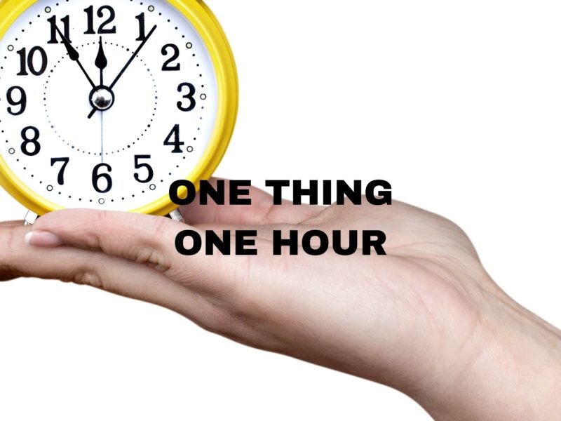 one thing one hour